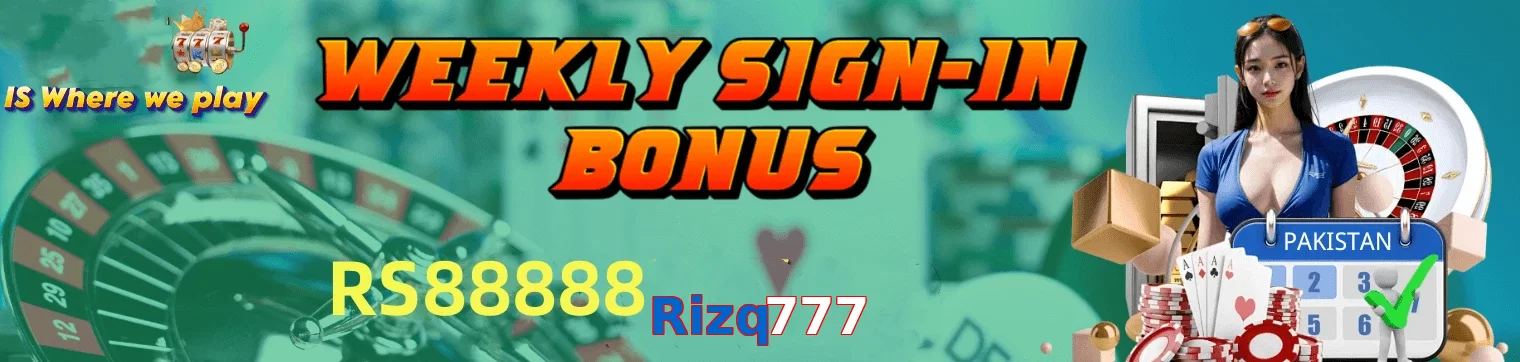 Rizq777 game app for Pakistan players